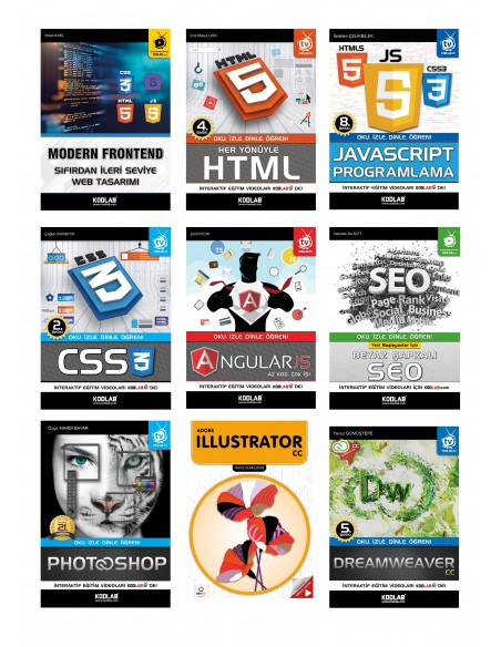 SÜPER MODERN WEB TASARIM SETİ