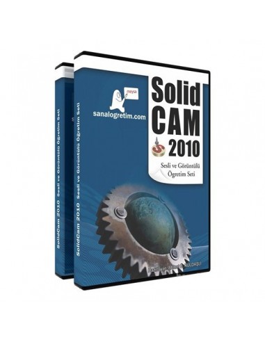 Solidcam 2010 Seti (2 DVD - 10 Saat Anlatım)