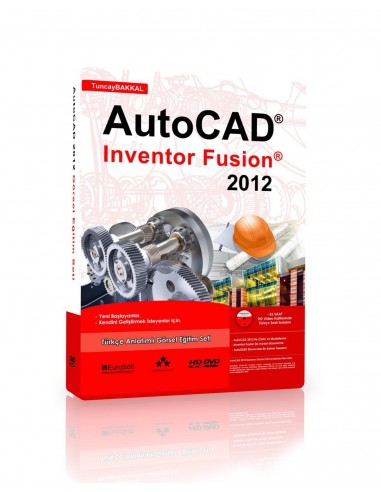 Eurosoft AutoCAD Inventor Fusion 2012 Eğitim DVD Eğitim Yazılımı